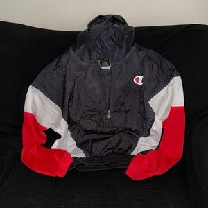 Cropped Athletic Hoodie